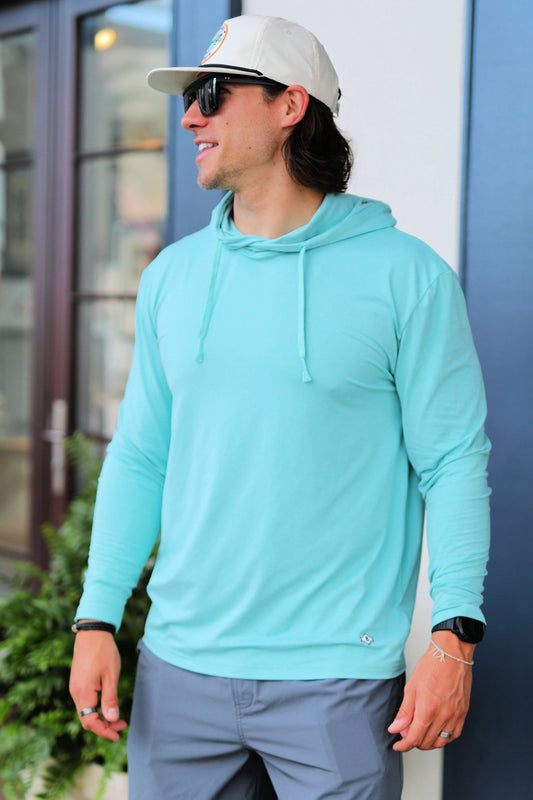 Performance Hoodie - Chalky Mint