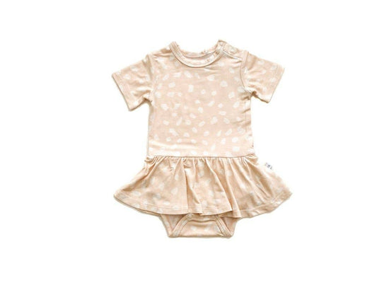 Twirl Skirt Bodysuit | Sand Spotted